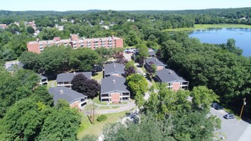 Drake Village Cottage Aerial View